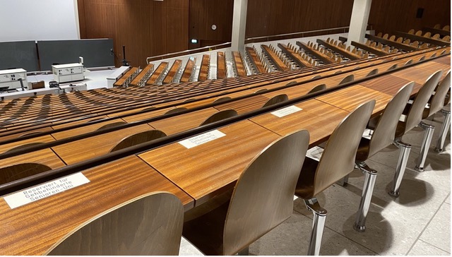 Leerer Vorlesungssaal