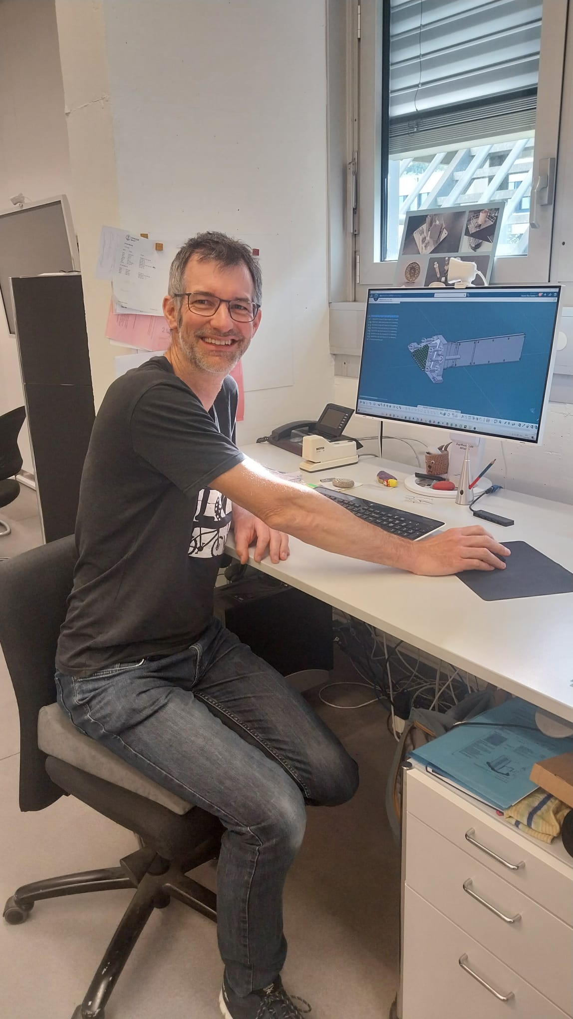 Reto Maier, Werkstattleiter Physik- Werkstatt, UZH